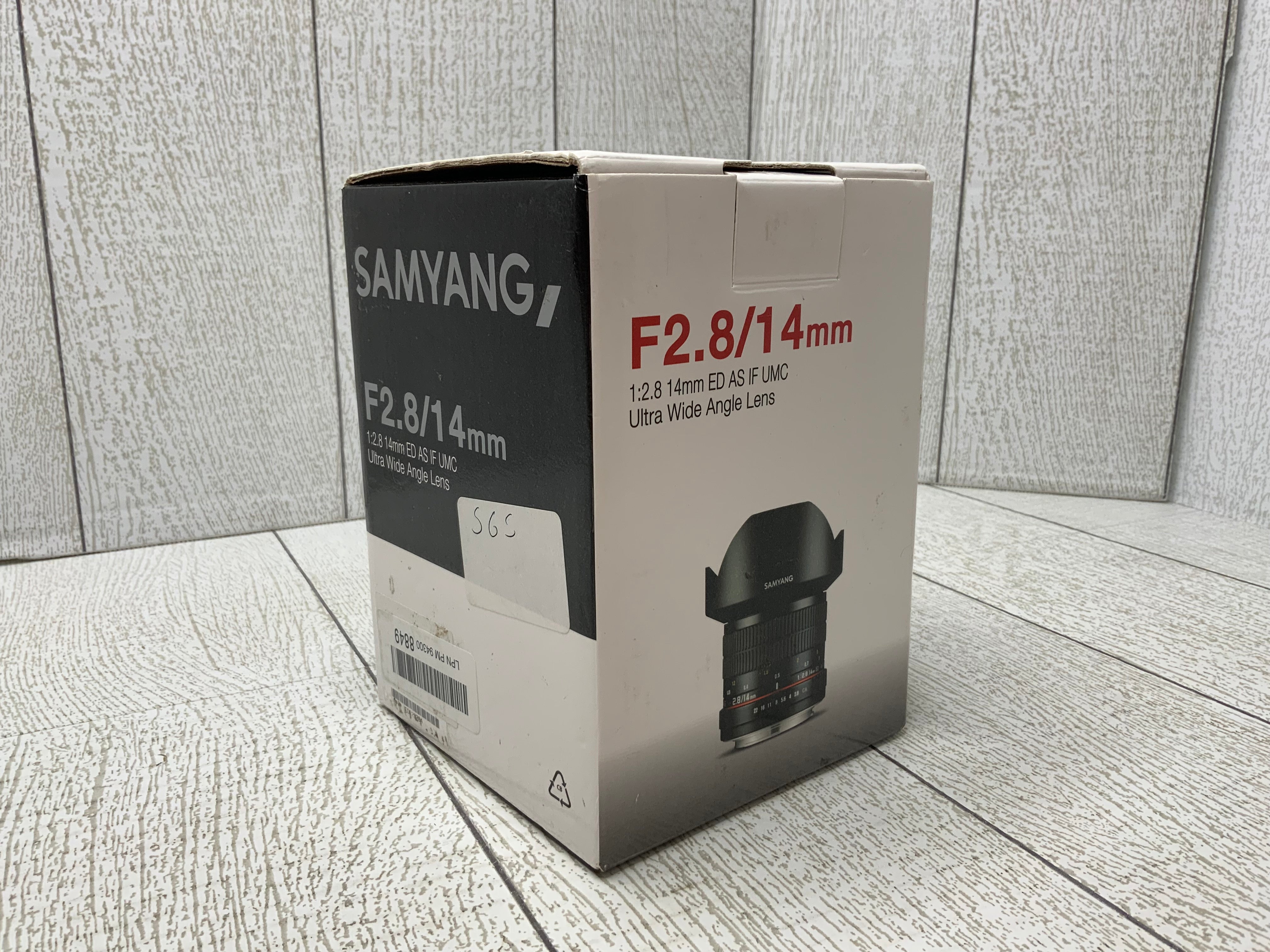 Samyang F2.8/14mm Lens (Canon RF) Ultra Wide Angle Lens (8016355393774)
